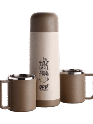 JONY FLASK AND MUG MORNING SET | MISC | FLASK,MUG,GIFT | | 3 PCS SET | 749