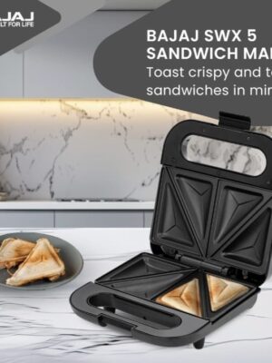 BAJAJ SANDWICH TOASTER SWX5 | MISC | TOASTER,GRILL,SANDWICH | 270111 |