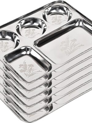 ARUSH SS BHOJAN THALI | MISC | TAALI,THALI,PLATE,STEEL | | 5 KHANA |