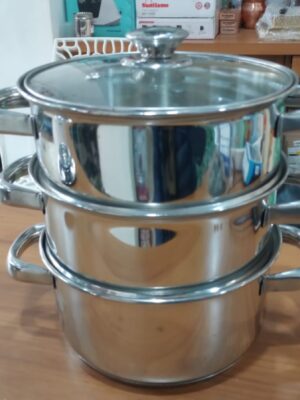 STEAMER 3 TIER | MISC | STEAMER,MOMO MAKER,DHOKLA | | 18 CM