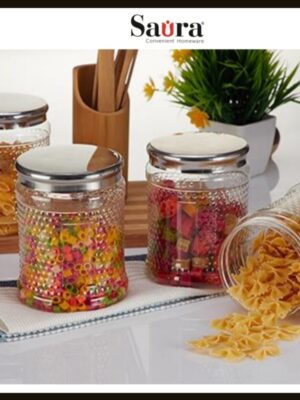 CRYSTAL JAR | SAURA | JAR,CONTAINER,STORAGE BOX | 260585 | 2000 ML | 153