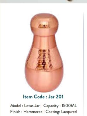 SAGA PURE COPPER LOTUS JAR | MISC | COPPER,JUG,JAR | | 1500 ML | 1999