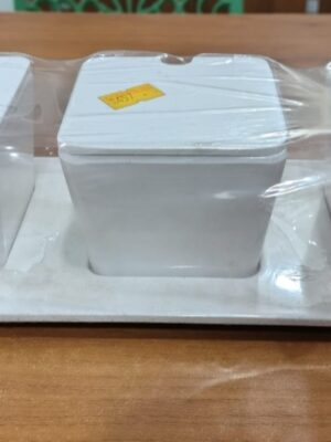 10 PCS/SET CONDIMENT WHITE IBL1037- 3+ISP1037-3+IP1151-11.6-1 | SUPERWARE | SAUCE SET,MELAMINE |  | HOWRAH SERIES | 457