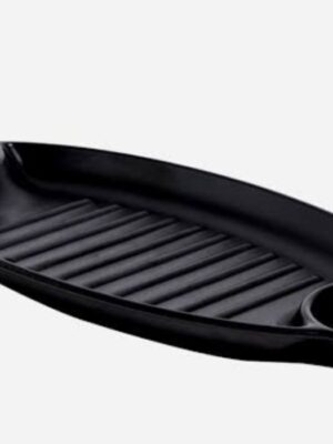 IP1256-13 OVAL GRILL PLATTER 13"NAVY BLUE (MF) | SUPERWARE | PLATTER,MELAMINE |  | HOWRAH SERIES | 387