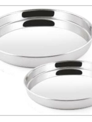 ENSIS KHOMCHA THALI | PNB | PLATE,STEEL |  | 12 INCH