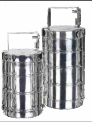 CLIP TIFFIN SS | ARISTO | TIFFIN,LUNCH BOX,STEEL |  | 9 BY 4 | 470