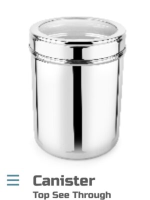 ENSIS TOPE SEE THROUGH CANISTER | PNB | TOPE,BHAGONA,CONTAINER | | NO 9 700 ML | 325