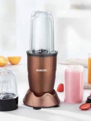 MINI BLENDER AND GRINDER NUTRIFRESH | BOROSIL | GRINDER,MIXCY | BNB400WPB32 | 400 W | 4190