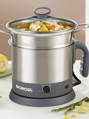ELECTRIC KETTLE QUICK MULTI KETTLE SS | BOROSIL | KETTLE | BKE09 | 1.3 L 600 W | 2290