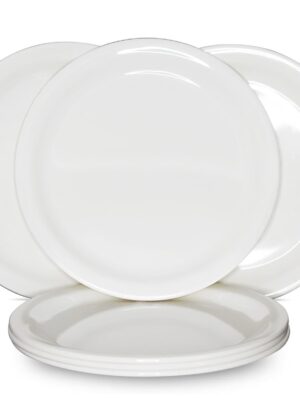 DINNER PLATE ARISTA | CELLO | PLATE,GLASS |  | 11 INCH WHITE PLAIN | 230