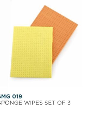 SPONGE WIPE | CRYSTAL | WIPE,CLOTH,CLEANING | SMG019 | SET OF 3