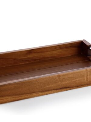 TW WOOD INOX SERVING TRAY | CRYSTAL | TRAY | CPW009 | LARGE