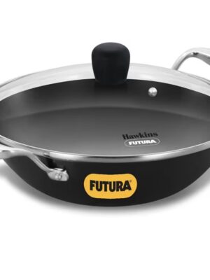 FUTURA IRON MAN CAST IRON DEEP FRY PAN WITH GLASS LID | HAWKINS | PAN,IRON | IMK25G | 26 CM 2.5 L | 2975