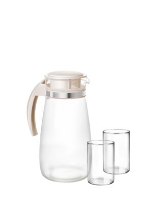TREO NIMBUS 7 PC LEMON SET | MILTON | GIFT SET,GLASS |  | 1 JUG 6 GLASS | 1115