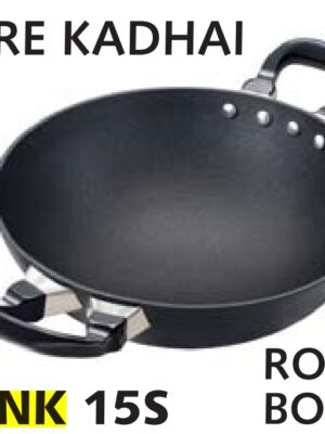 FUTURA NON STICK KADAI WITH SS LID | HAWKINS | KADHAI,KADAI | NK40S | 4 L 28 CM | 2225