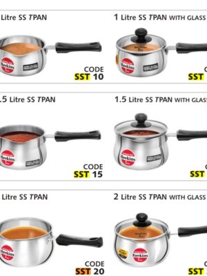 SS T PAN WITH LID | HAWKINS | PAN,TADKA | SST15 | 1.5 L | 1025