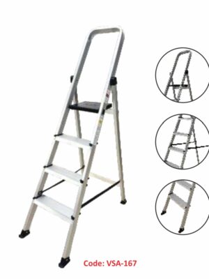 STEP UP ALUMINUM LADDER | VSA GROUP | LADDER |  | 4 STEP