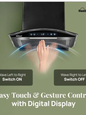 SUNFLAME COOKER HOOD IAL RAVE-DC SF-RE 60 | SUNFLAME | CHIMNEY |  | 60 | 28990