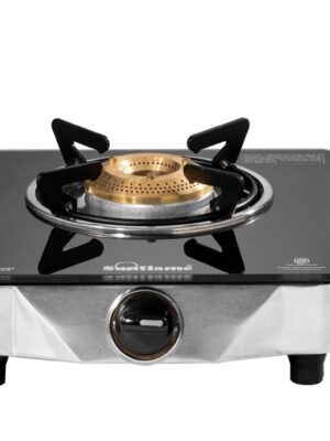 GLASS TOP GAS STOVE BK DK | SUNFLAME | GAS STOVE.GLASS TOP |  | SINGLE BURNER | 3360