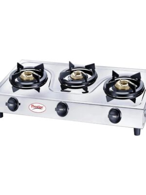 SLIM SS 3 BRASS BURNER GAS STOVE | PRESTIGE | GAS STOVE,BURNER, |  |