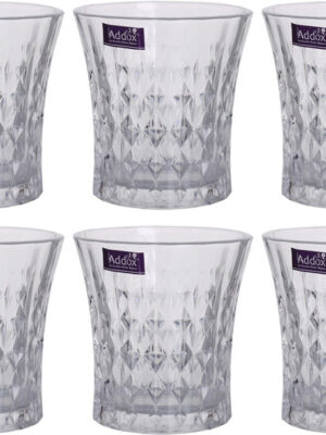 6 PCS GLASS TUMBLER SET | ADDOX | GLASS,TUMBLER | ADX-5026 | | 299