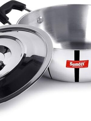 ALUMINIUM KADAI IB WITH SS LID | PNB | KADAI |  | 3.3 LT