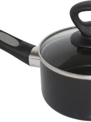 ALUMINIUM SAUCE PAN WITH GLASS LID DYNAMIC | PNB | PAN |  | 1.4 LT