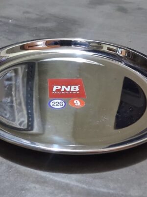 CHINA PLATE | PNB | THALI,PLATE,STEEL |  | NO 9