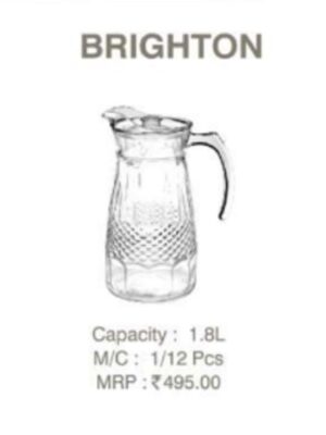 BRIGHTON JUG | CELLO | JUG |  | 1.5 LT | 495