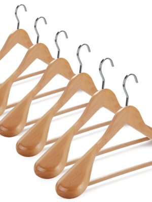 CLOTH HANGERS PREMIUM | SAURA | HANGER,CLOTH HANGER |  | 6 IN 1 SET | 180