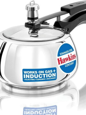 CONTURA PRESSURE COOKER INDUCTION BASED SS | HAWKINS | ,COOKER | SSC20 | 2 LT