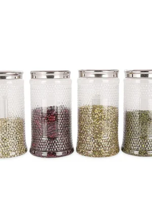CRYSTAL JAR | SAURA | JAR,CONTAINER,STORAGE BOX | 260585 | 2000 ML