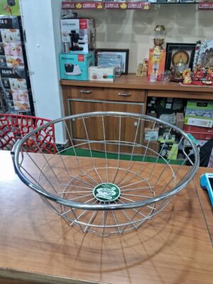 SHAKTI GOLD ROUND TOKRA | MISC | BASKET,STAND,STEEL |  | SMALL