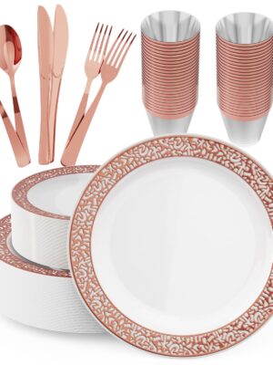DINNER SET ROSE GOLD 10 PC | PNB | DINNER SET,STEEL |  | 10 PCS IN SET | 4520