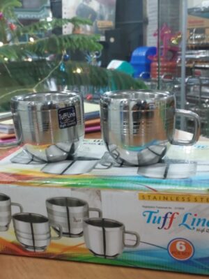 TUFF LINE DOUBLE WALL CUP | MISC | CUP,MUG |  | 6 PCS SET
