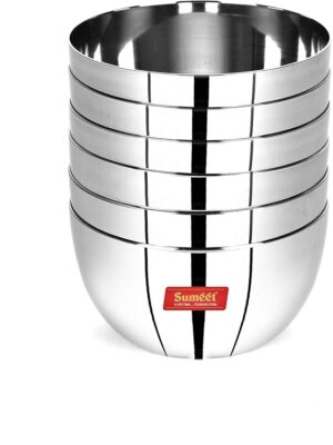 ENSIS APPLE BOWL 300 ML | PNB | BOWL,STEEL,KATORI |  | 6 INCH