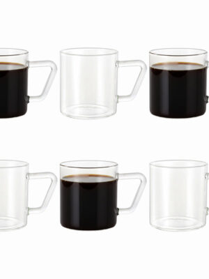 ESPRESSO CLASSIC MUG | BOROSIL | MUG,CUP | BVNABECD120 | 120 ML SET OF 6