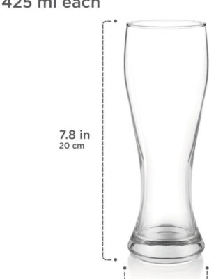 EXOTICA PLISNER GLASS | MILTON | GLASS |  | 425 ML | 970