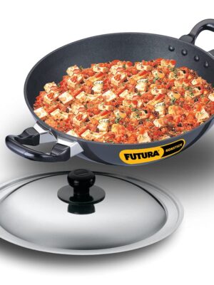 FUTURA NON STICK DEEP FRY PAN INDUCTION WITH SS LID | HAWKINS | PAN | IND25S | 26 CM 2.5 L