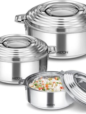 GALAXIA CASSEROLE SET OF 3 | MILTON | CASSEROLE |  | 1 L, 1.5 L, 2.5 L | 3545