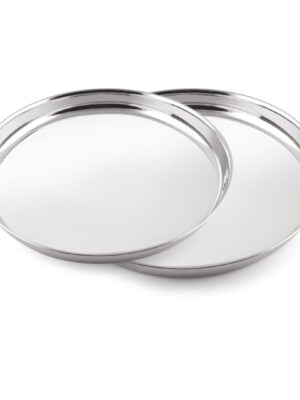 KHOMCHA BEONG SILVERLINE THALI | PNB | THALI,PLATE,STEEL |  | NO 11