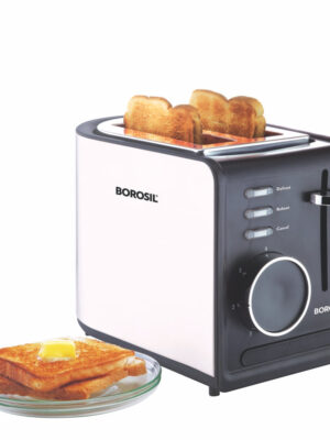 KRISPY POP UP TOASTER | BOROSIL | TOATER,POP UP TOASTER,SANDWICH MAKER | BT0850WSS21 | 850 W SS | 2990