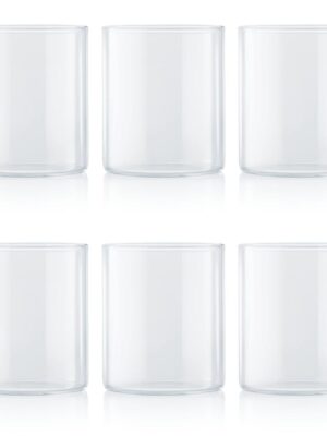 SMALL SQUAT GLASS | BOROSIL | GLASS | BV430100004 | 205 ML SET OF 6