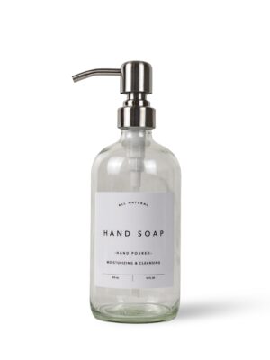 SOAP DISPENSOR | CRYSTAL | CLEANING,SOAP,BOTTLE | SHH006 |