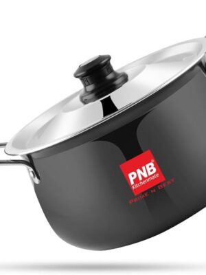 SOLITAIRE HA HANDI WITH INDUCTION BOTTOM WITH SS LID | PNB | HANDI |  | 5 L 24 CM