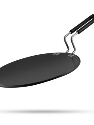 SOLITAIRE HARD ANODISED HA ROTI TAWA IB WITH SS ROD | PNB | TAWA |  | 220 MM