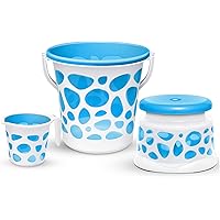 SR DUPLEX SPA BATHROOM SET | MILTON | BATHROOM SET |  | 3 PC BUCKET, MUG, PATLA | 1999
