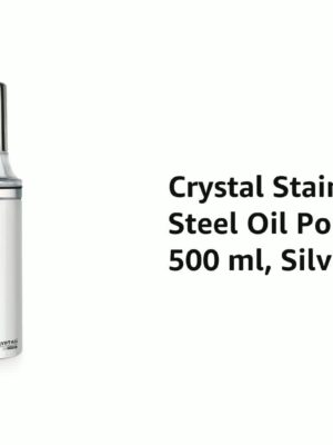 STEEL OIL POURER | CRYSTAL | OIL DISPENSER | COP003 | 750 ML