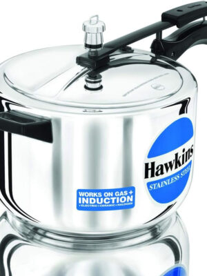 STEEL PRESSURE COOKER | HAWKINS | ,COOKER | HSS-80 | 8 LT | 5400