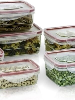 STYLO FOOD STORAGE FOOD CONTAINER | POLYSET | CONTAINER,STORAGE BOX,DABBA |  | SET OF 8 | 400